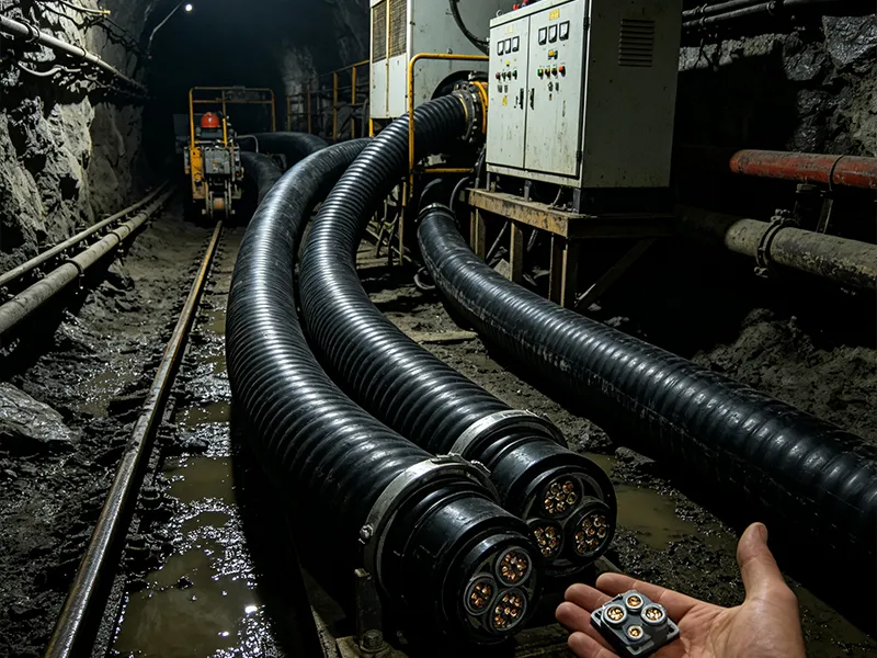 Heavy-Duty Mining Cables Ensure Safety and Stability for Intelligent Mining and Underground Engineering Operations