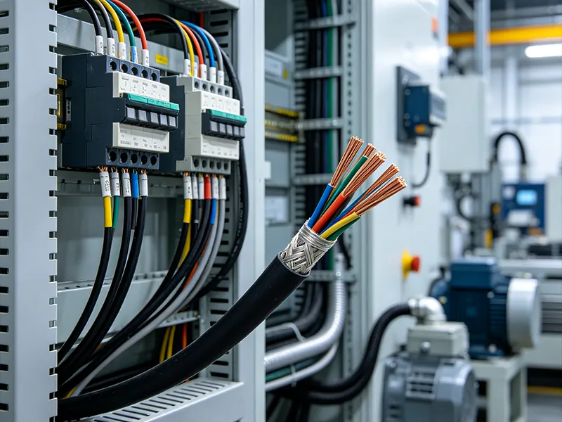 High-Stability Control Cables Support Precision Signal Transmission for Modern Industrial Automation Systems